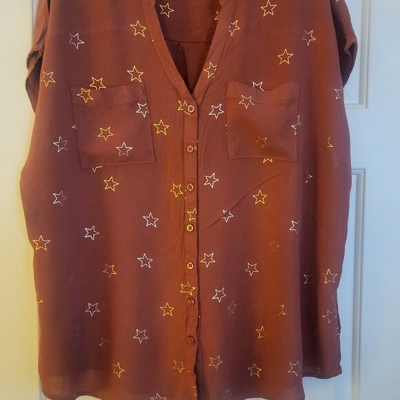 Torrid Tops - Torrid size 2, Rust color